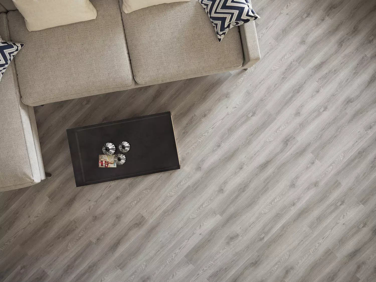 Кварцвиниловая плитка замковая Fine Floor Light FF-1374 Дуб Колин